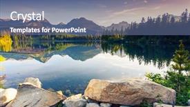  Presentation with mountain lake - Beautiful PPT layouts featuring up hand of muslim woman backdrop and a wine colored foreground.