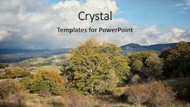  Presentation with color - Amazing slides having mountain landscape autumnal color nebrodi backdrop and a  colored foreground