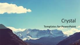  Presentation with united states - Presentation design consisting of mountain landscape in colorado rocky background and a light blue colored foreground