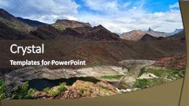  Presentation with japan beautiful landscape mountain fuji - Amazing slide deck having mountain landscape in gran canaria backdrop and a  colored foreground