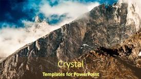  Presentation with himachal pradesh - Beautiful presentation theme featuring mountain-landscape-spiti-valley-himachal backdrop and a tawny brown colored foreground