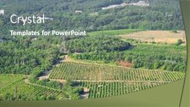  Presentation with bird eye view - PPT layouts with mountain-landscape-with-the-image background and a gray colored foreground