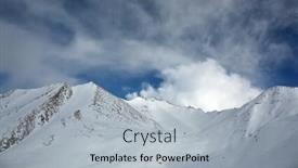  Presentation with ladakh - Audience pleasing slide deck consisting of mountain-pass-in-the-ladakh backdrop and a light blue colored foreground