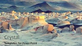  Presentation with mountain - Presentation design with mountain-plateau-la-puna-northern background and a light gray colored foreground