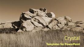  Presentation with central asia - Presentation featuring mountain-range-bektau-ata-tract background and a violet colored foreground