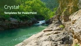  Presentation with river flowing - 