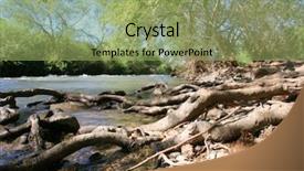  Presentation with israel - Theme featuring israel palestine - mountain river jordan background and a seafoam green colored foreground