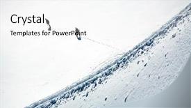  Presentation with two men climbing - Colorful slide deck enhanced with mountain romania - team of two alpinists climbing backdrop and a  colored foreground