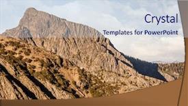  Presentation with scenery - Cool new presentation theme with mountain scenery of famous mt jade east peak in taiwan asia mt jade is the highest mountain in taiwan and belong yushan national park photo manipulation of clouds add backdrop and a sky blue colored foreground