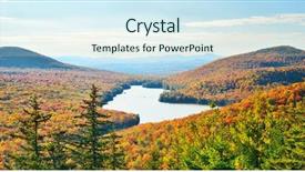  Presentation with mountain view california - Audience pleasing slides consisting of mountain top in new england backdrop and a cool aqua colored foreground