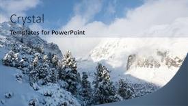  Presentation with couples on the mountain - Beautiful slide deck featuring mountain-valley-in-hight-tatras backdrop and a light blue colored foreground