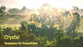  Presentation with mexico - Beautiful presentation featuring mountain village - jungle in mexico backdrop and a  colored foreground