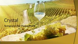  Presentation with grape vine wine grapes - Colorful slides enhanced with mountain village - wine and grapes lavaux switzerland backdrop and a  colored foreground