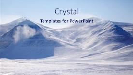  Presentation with snow mountain - 