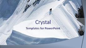  Presentation with rouen haute normandy france - Beautiful slide set featuring mountaineer guide - alpinists crossing rochefort ridge haute backdrop and a sky blue colored foreground