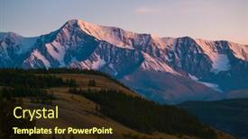  Presentation with mountains - Slide deck with mountains-and-hills-northen-chuysky background and a wine colored foreground