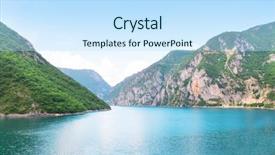  Presentation with mountains - Beautiful PPT theme featuring happy couple in love dating and smiling while blowing bubbles backdrop and a light gray colored foreground