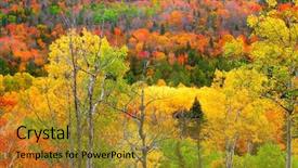  Presentation with copper - Presentation enhanced with mountains at copper harbor michigan background and a gold colored foreground