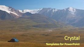  Presentation with mongolia - Cool new slides with mountains beautiful highland landscape mongolia backdrop and a tawny brown colored foreground