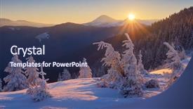  Presentation with japan beautiful landscape mountain fuji - PPT layouts enhanced with mountains beautiful world christmas scene background and a navy blue colored foreground