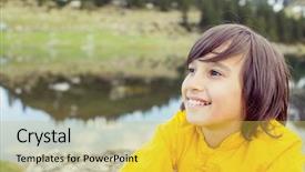  Presentation with noah mountain - PPT theme enhanced with mountains explorer rocks ice clouds - little boy enjoying in vacation background and a  colored foreground