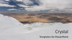  Presentation with philippines china flags - Theme enhanced with mountains explorer rocks ice clouds - peak of muztagh ata china background and a  colored foreground
