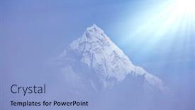  Presentation with himalaya - PPT layouts consisting of mountains-in-sagarmatha-region-himalaya background and a light blue colored foreground