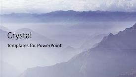  Presentation with uzbekistan - Presentation theme consisting of mountains near tashent city uzbekistan background and a light blue colored foreground