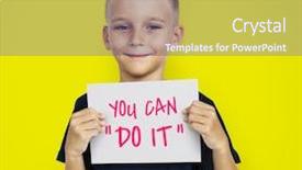  Presentation with mountain luxury resort - Slide set consisting of mountains ski resort solden austria background and a violet colored foreground