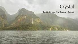  Presentation with new zealand - Beautiful slide set featuring mountian - image of the doubtful sound backdrop and a light gray colored foreground