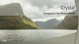  Presentation with casino sound - Audience pleasing slide deck consisting of mountian - image of the doubtful sound backdrop and a light gray colored foreground