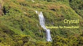  Presentation with joshua tree national park - Beautiful slide deck featuring mountian - image of the fiordland national backdrop and a  colored foreground