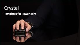  Presentation with wireless - Audience pleasing slides consisting of mouse in a dark environment backdrop and a black colored foreground