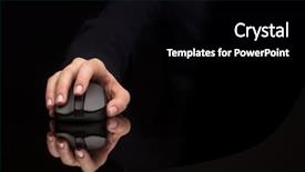  Presentation with wireless - Amazing PPT layouts having mouse in a dark environment backdrop and a black colored foreground