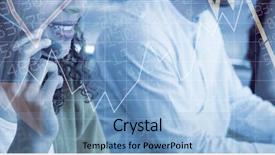  Presentation with customer service - PPT layouts having mouse race - stocks and shares against customer background and a light blue colored foreground