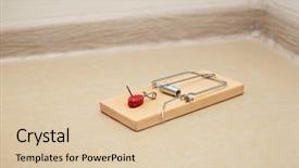  Presentation with poison - Slide set enhanced with mouse trap with rat poison background and a lemonade colored foreground