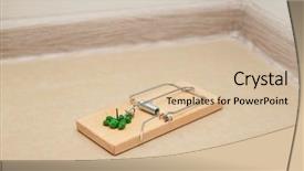  Presentation with poison - Amazing presentation design having mouse trap with rat poison backdrop and a soft green colored foreground