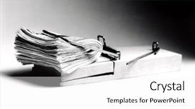  Presentation with cash - Colorful presentation theme enhanced with mouse trap with wad backdrop and a white colored foreground