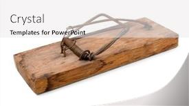  Presentation with of fireball isolated - Colorful slides enhanced with mousetrap-isolated-on-white-background backdrop and a white colored foreground