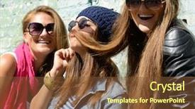  Presentation with outdoors - Cool new PPT layouts with moustache of hair lifestyle theme backdrop and a  colored foreground