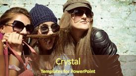  Presentation with black couple having fun - Audience pleasing slide set consisting of moustache of hair lifestyle theme backdrop and a  colored foreground