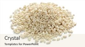  Presentation with fermentation - Audience pleasing presentation design consisting of mout - malted rice japanese fermentation food backdrop and a lemonade colored foreground