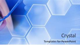  Presentation with blue tech - Colorful slide deck enhanced with mouth and blue smart tech backdrop and a light blue colored foreground