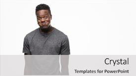  Presentation with ophthalmology african american models - Beautiful PPT layouts featuring mouth inflated with air crazy backdrop and a light gray colored foreground