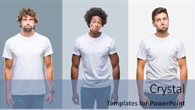  Presentation with indian historical art - Cool new PPT theme with mouth inflated with air crazy backdrop and a teal colored foreground