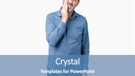  Presentation with elegant - Colorful PPT layouts enhanced with mouth with hand with pain backdrop and a teal colored foreground