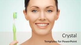  Presentation with buddhas picture - PPT theme enhanced with mouthwash - bright picture of beautiful woman background and a coral colored foreground