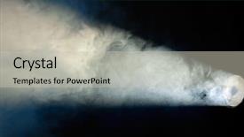  Presentation with disco - Presentation having movie spotlight - light of disco searchlight background and a soft green colored foreground