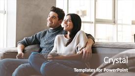  Presentation with catholic couple silhouette of young - Beautiful theme featuring movie teathe - happy young couple sitting backdrop and a violet colored foreground