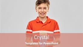  Presentation with movie theater - Presentation consisting of movie-theater-cinema-and-people background and a coral colored foreground